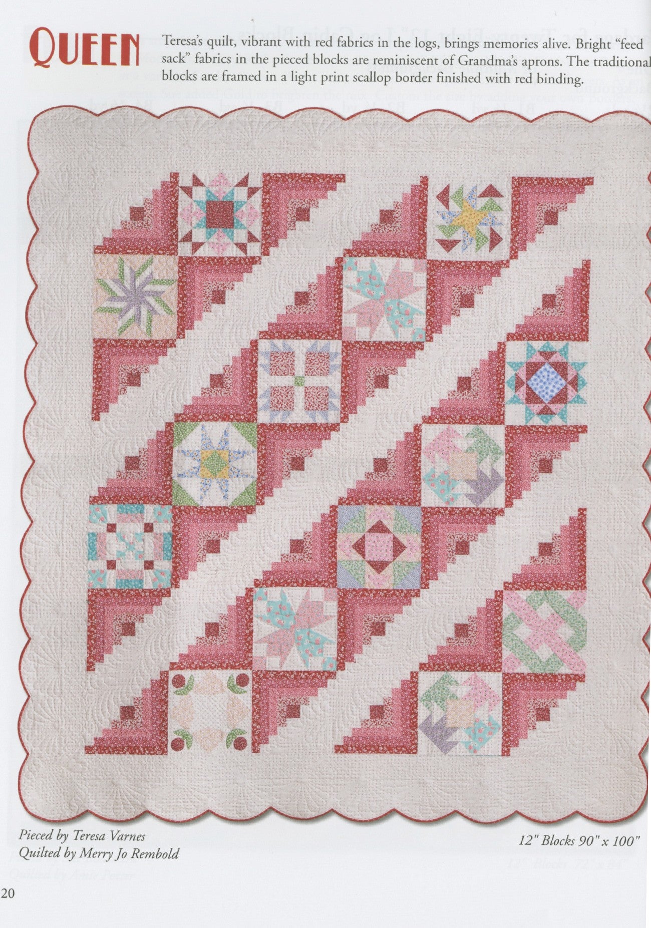 Forty Fabulous Years Quilt Pattern Book by Eleanor Burns for Quilt In A Day