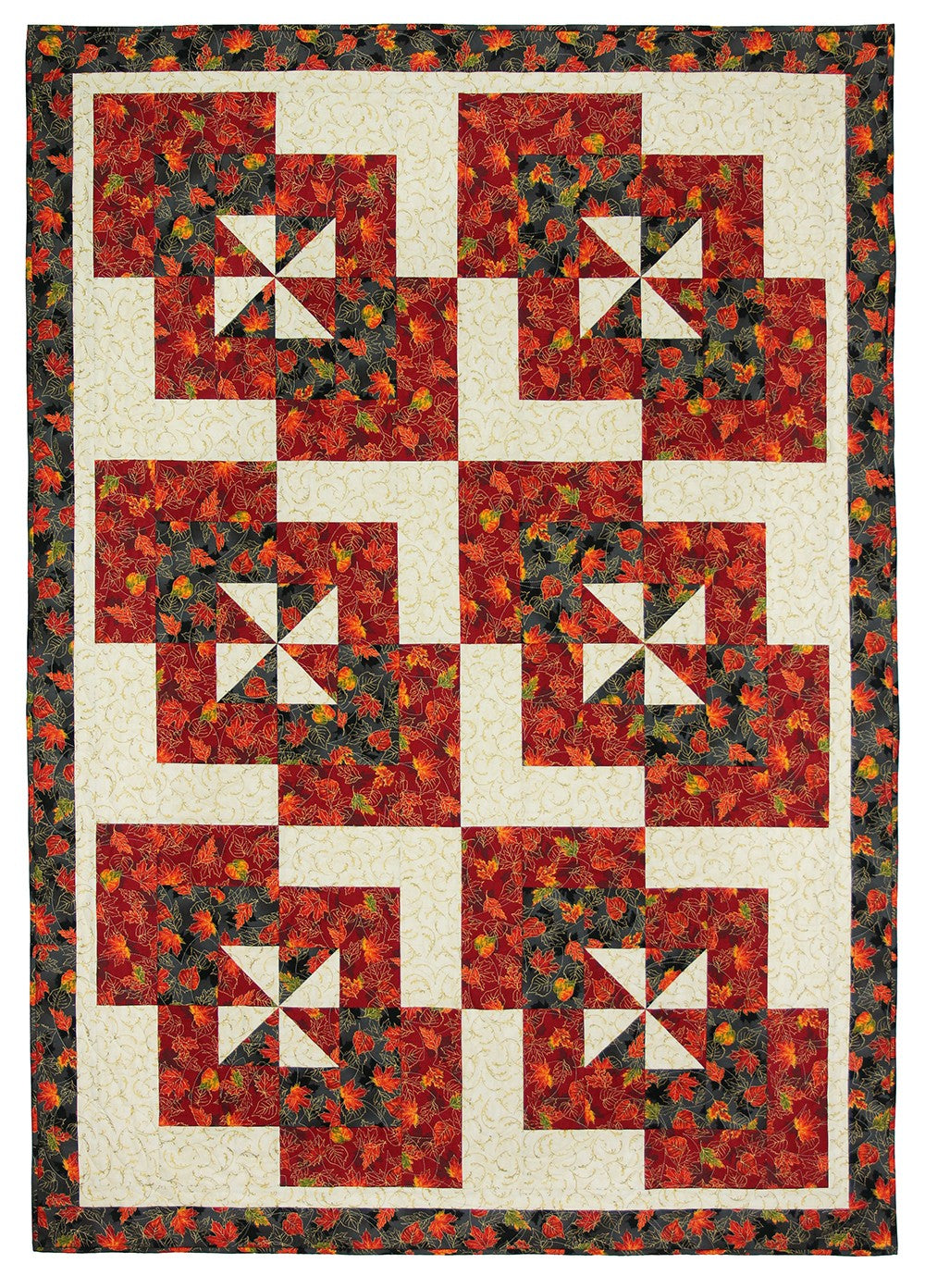 The Magic of 3-Yard Quilts Pattern Book By Fran Morgan and Donna Robertson for Fabric Cafe