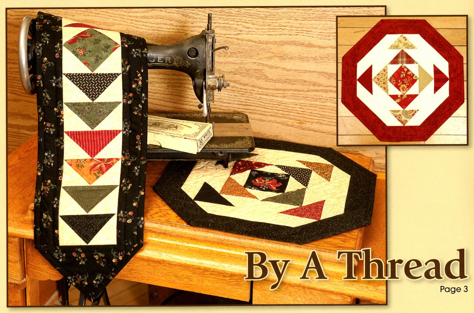 Runners, Etc. Quilt Pattern Book by Kathryn Squibb of Gathering Friends