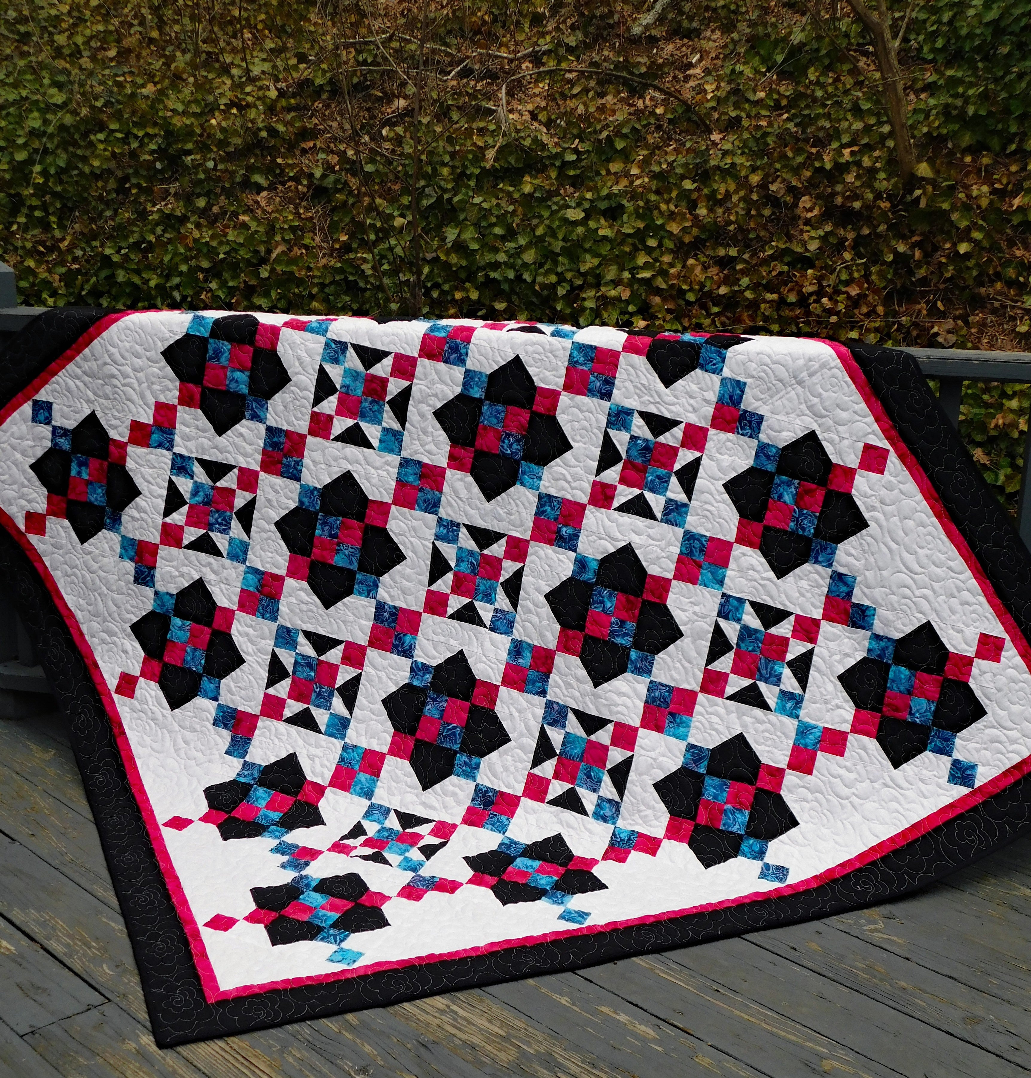 The Ultimate Flying Geese Quilt Pattern Book by Deb Heatherly of Deb's Cats N Quilts