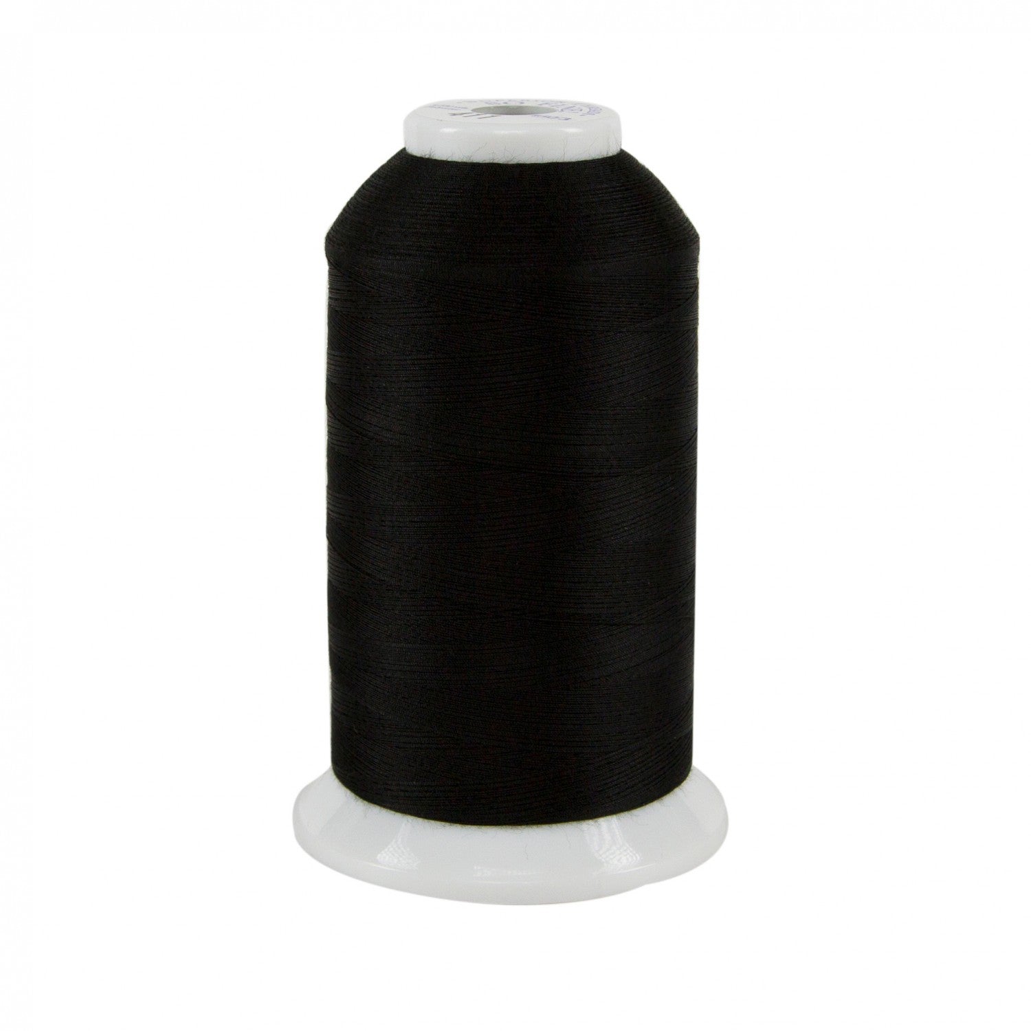 So Fine! 50wt 3280yds Polyester Thread #411 Black by John Flynn for Superior Threads