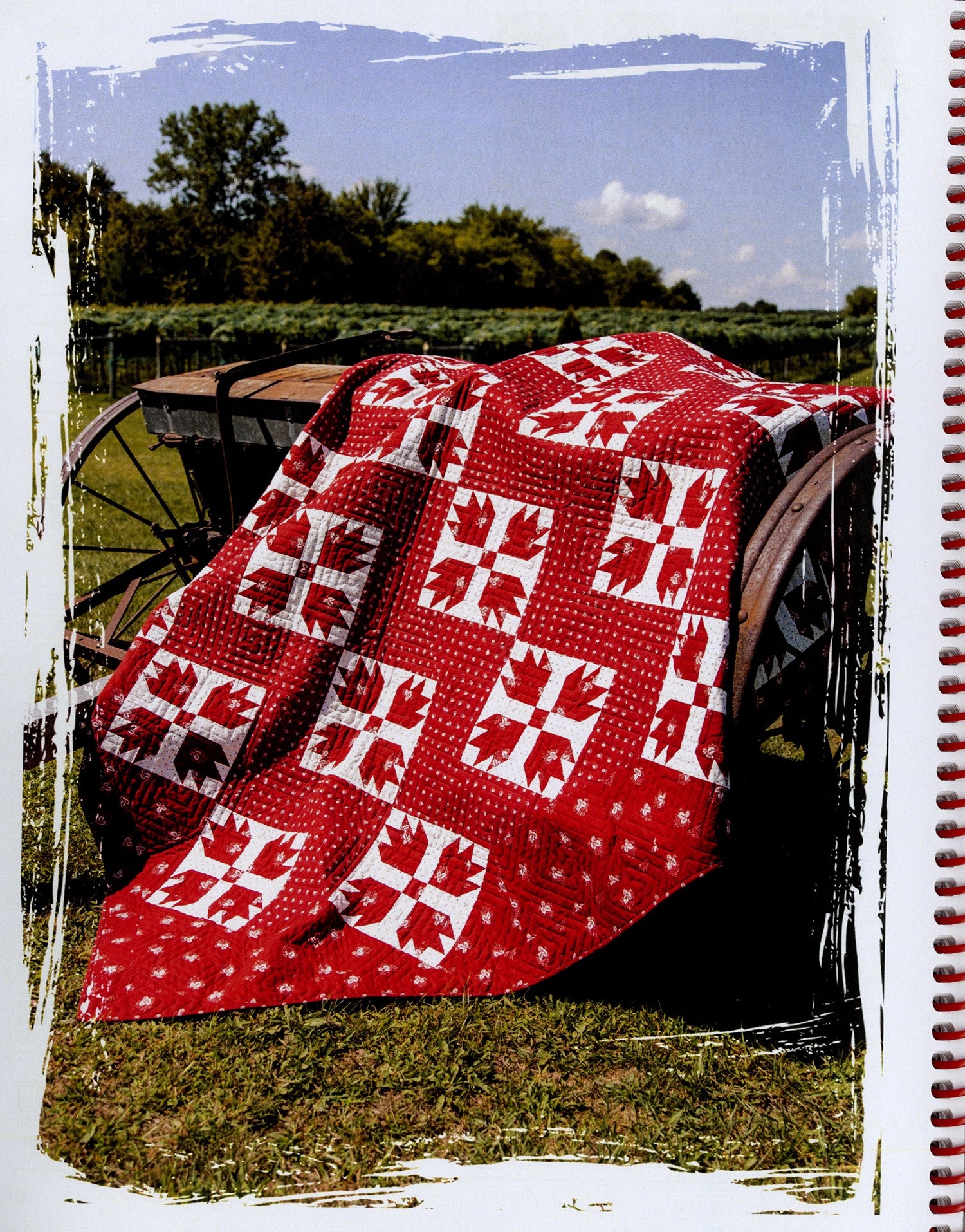 Red & White Gatherings by Lisa Bongean of Primitive Gatherings