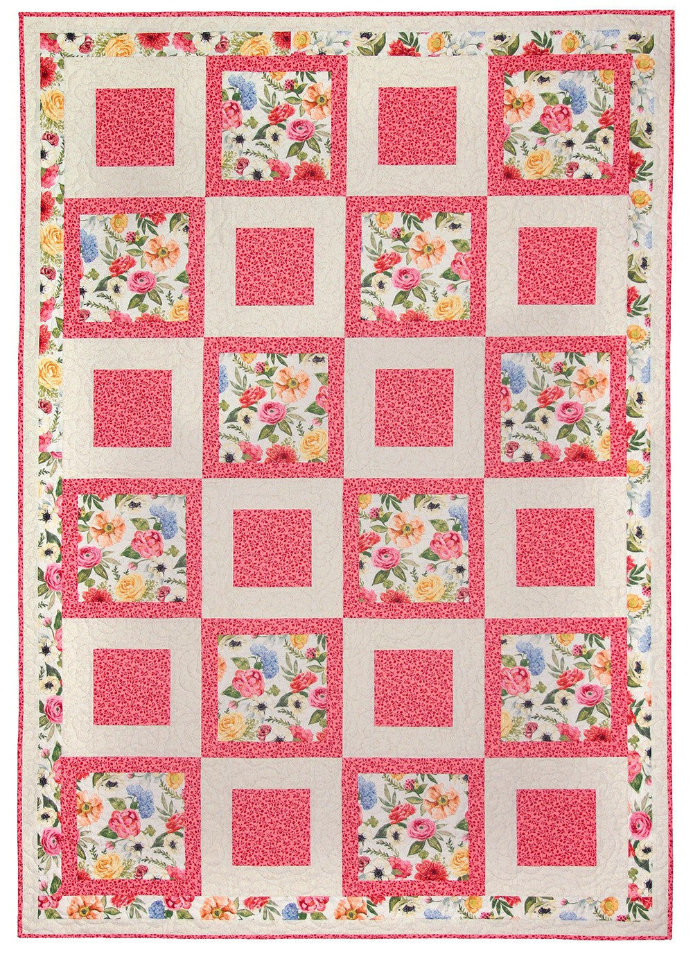 The Magic of 3-Yard Quilts Pattern Book By Fran Morgan and Donna Robertson for Fabric Cafe