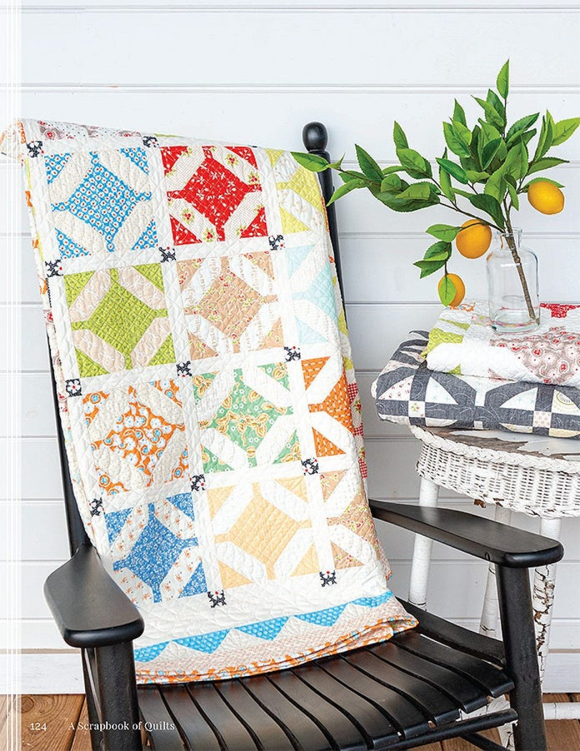 A Scrapbook Of Quilts Quilt Pattern Book by Carrie Nelson and Joanna Figueroa for It's Sew Emma