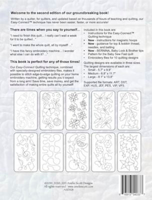 Edge-to-Edge Quilting on Your Embroidery Machine, 2nd Edition by Amelie Scott