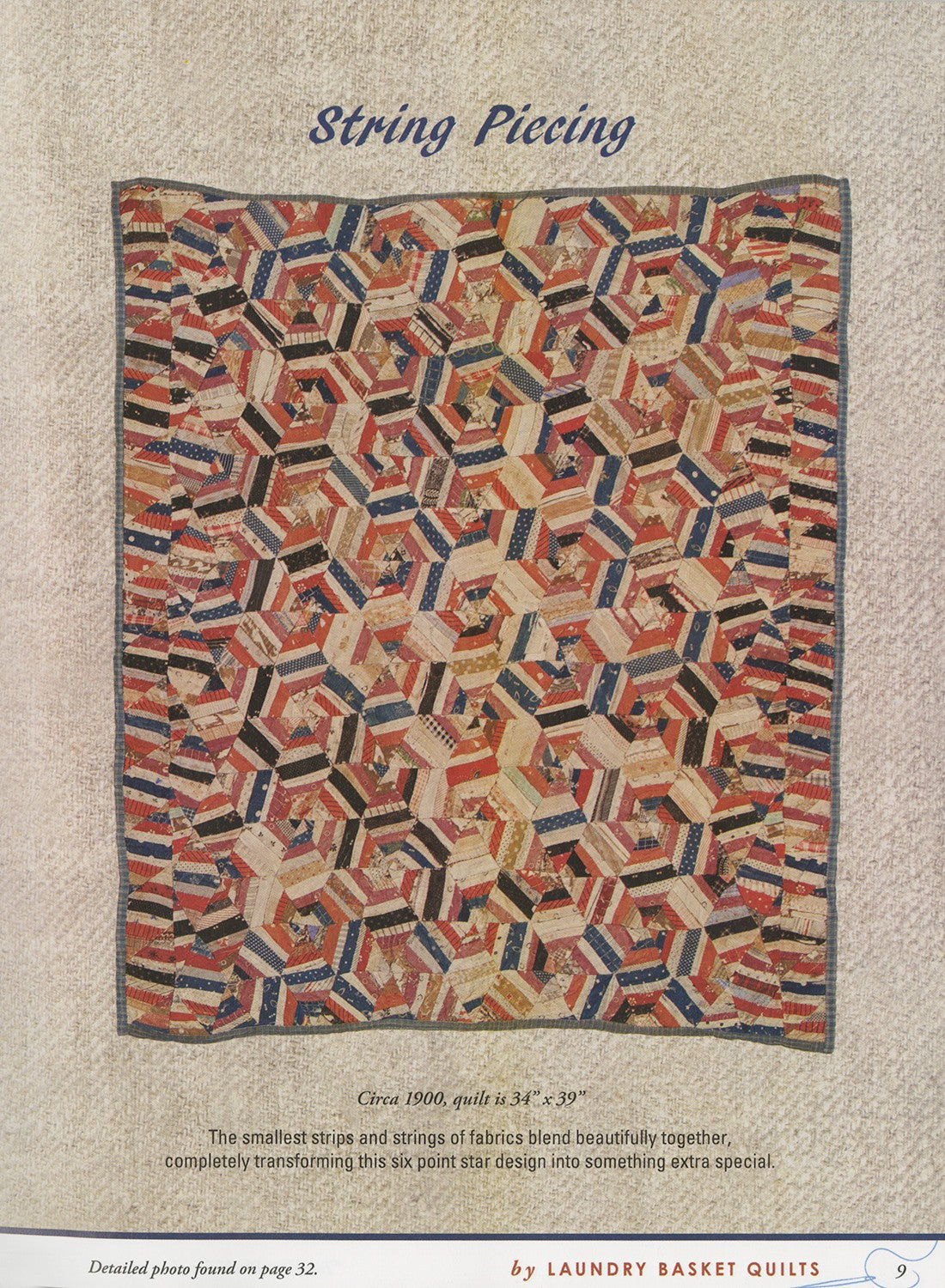 Little Handfuls Of Scraps Quilt Book by Edyta Sitar of Laundry Basket Quilts - Dings & Dents