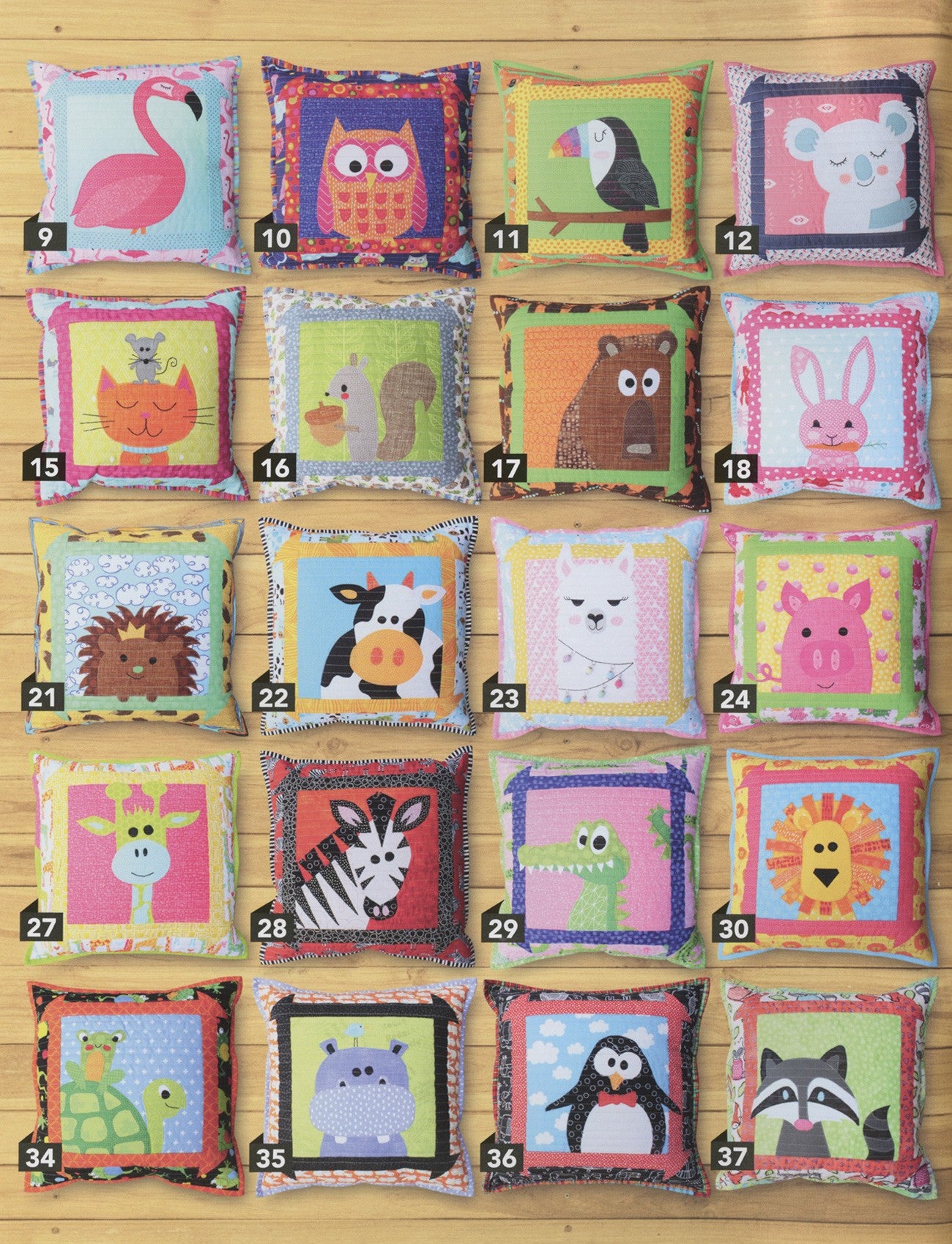 Zootropolis Applique Quilt Pattern Book by Sassafras Lane Designs