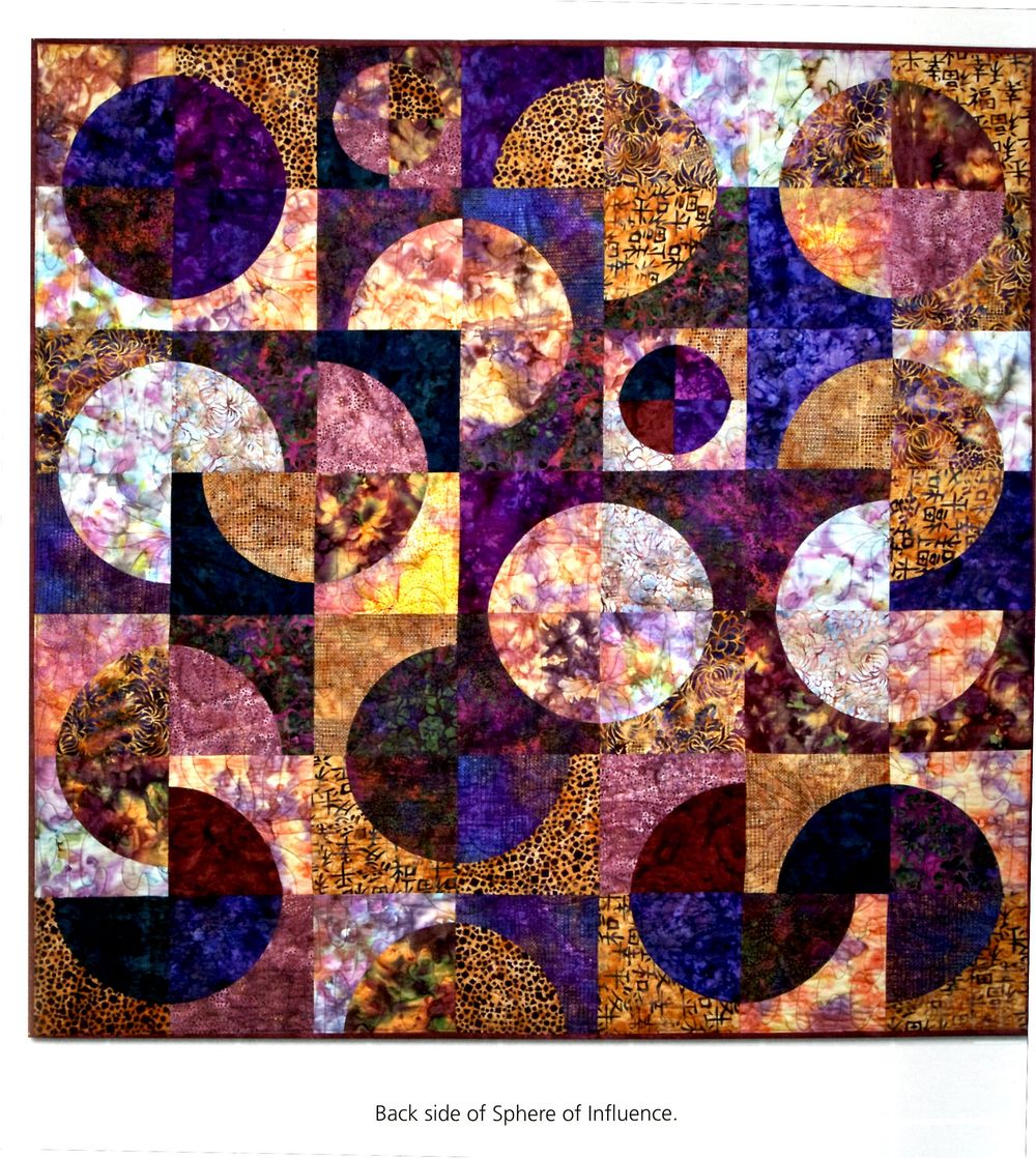 Crazy Curves Continues Quilt Pattern Book By Elisa Wilson of Backporch Design