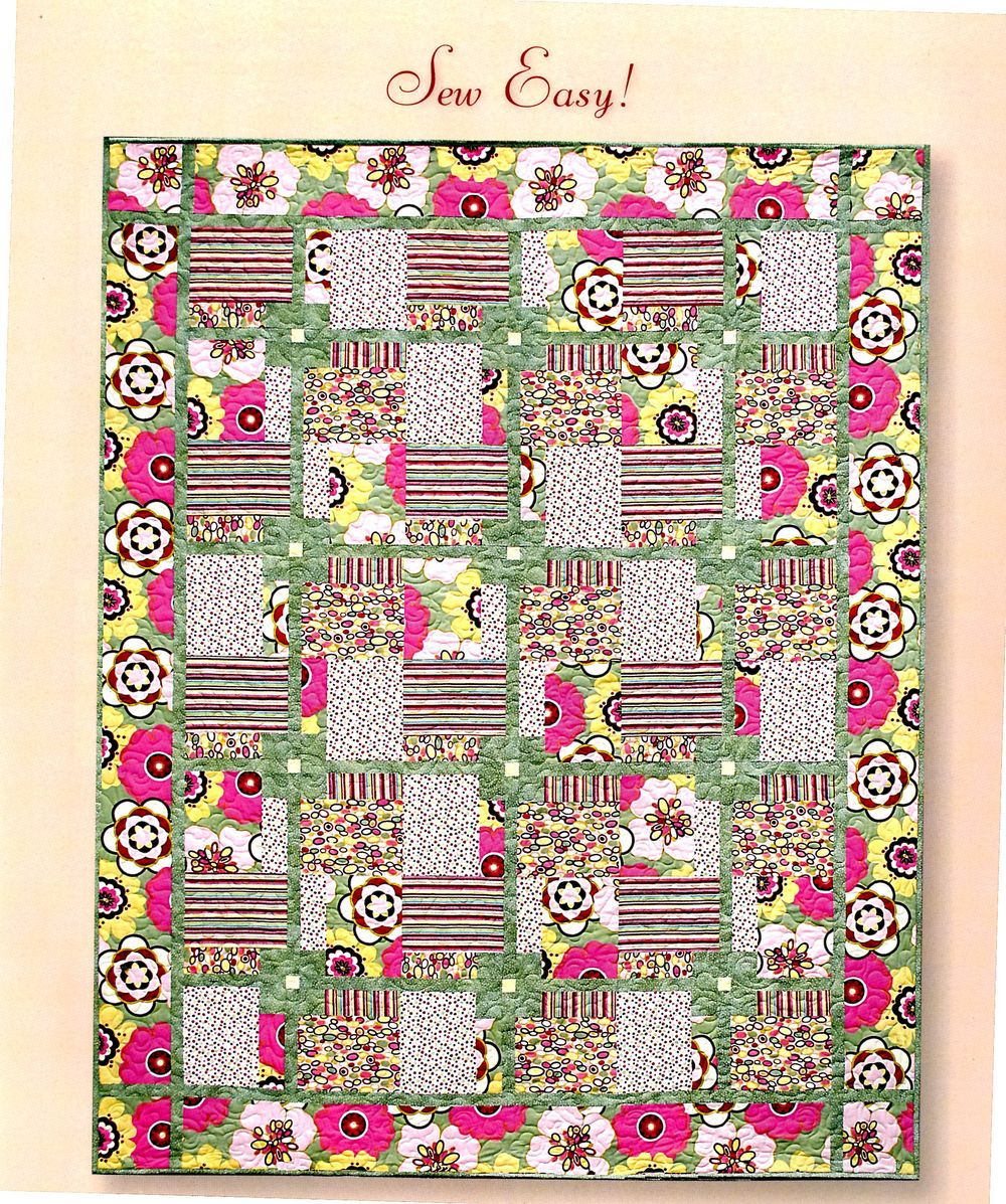 Turning Twenty Simply Sashed Quilt Pattern Book by Tricia Cribbs of Friendfolks - Dings & Dents