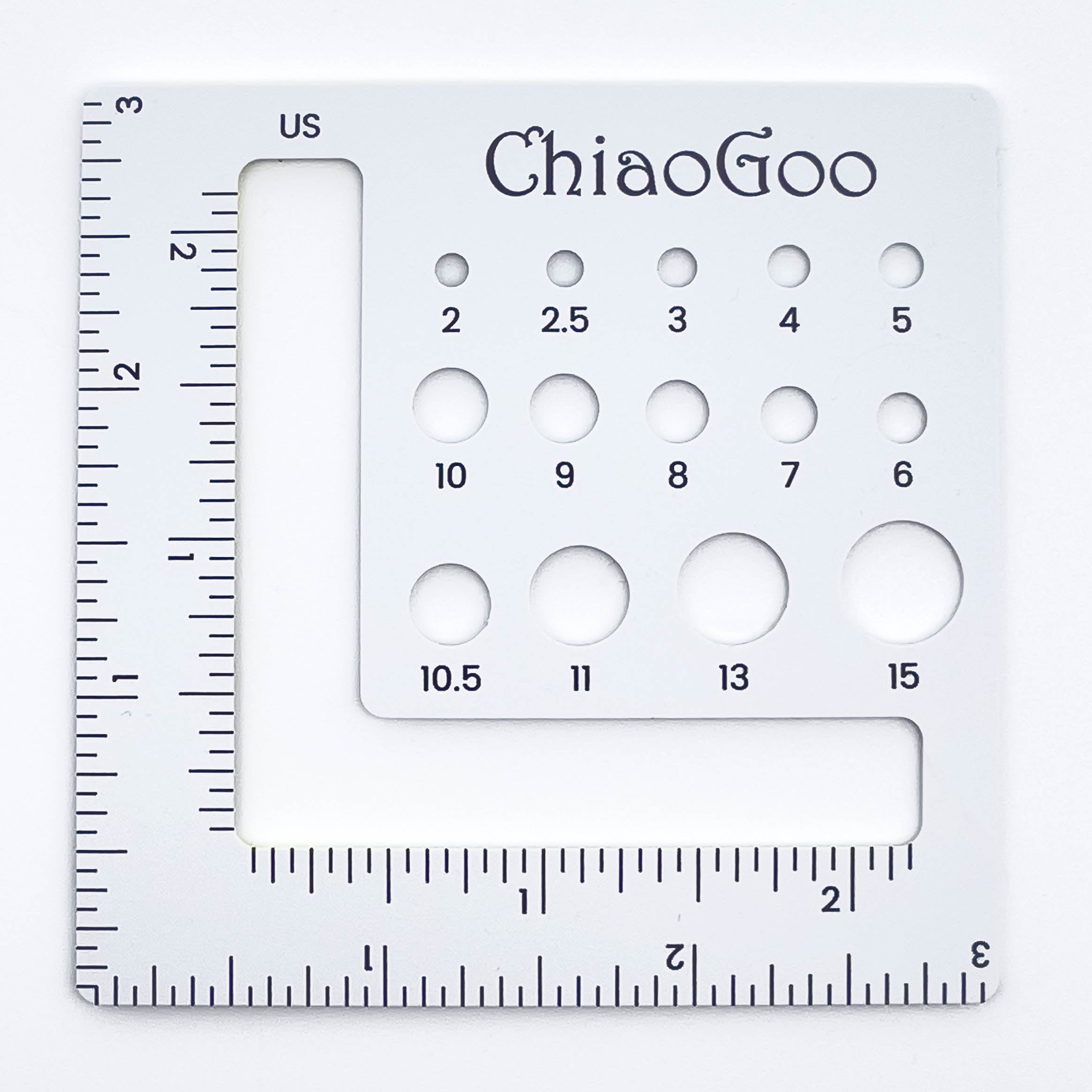 ChiaoGoo Needle Gauge 3