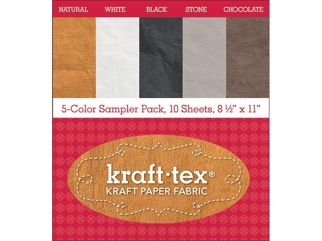 Kraft-Tex Roll, Original Black, 19 Inches x 54 Inches Unwashed Paper Fabric