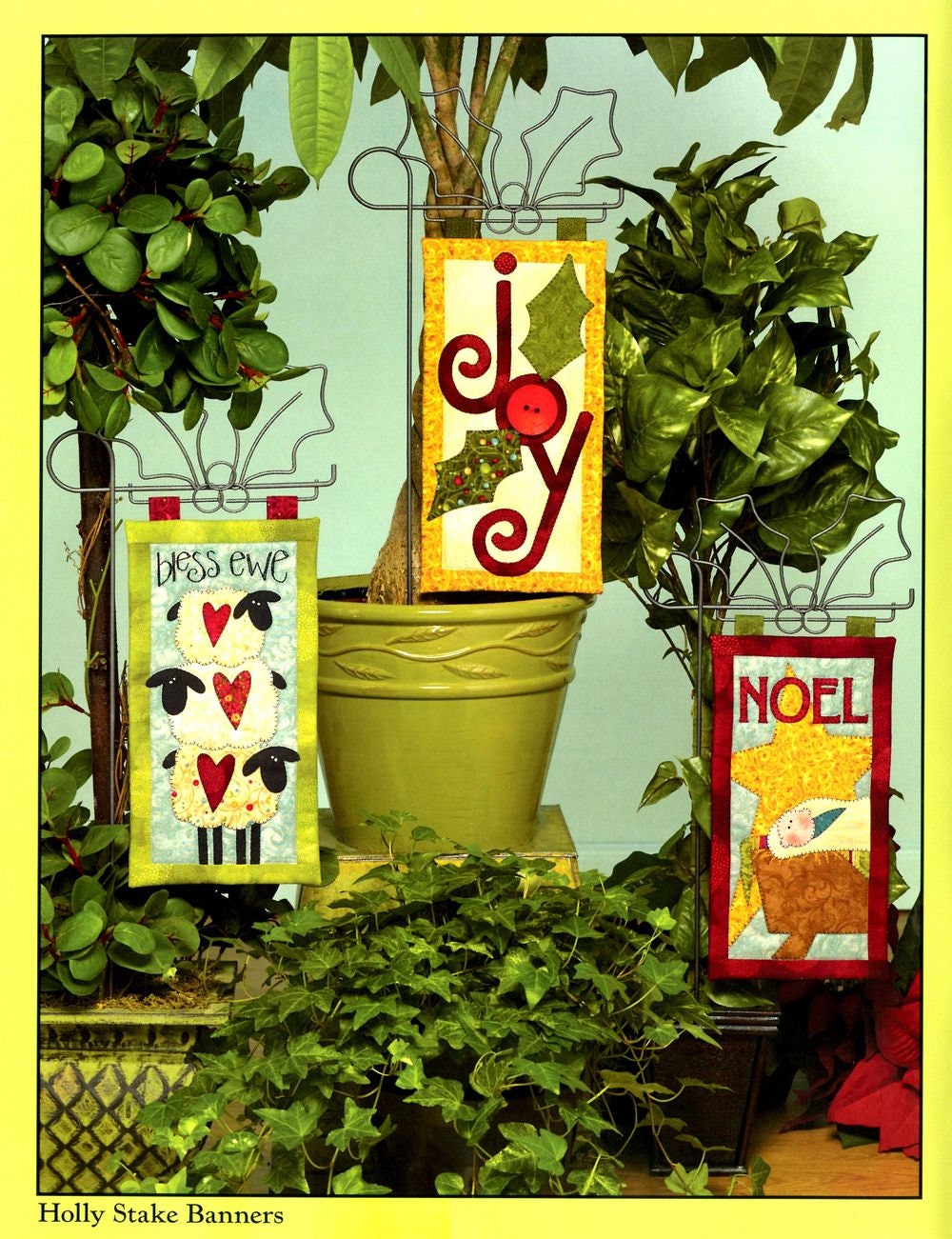 Tidings Quilt Pattern Book by Nancy Halvorsen of Art to Heart