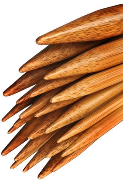 ChiaoGoo (5 Inch / All Sizes) SPIN Bamboo Knitting Needle Interchangeable Tips