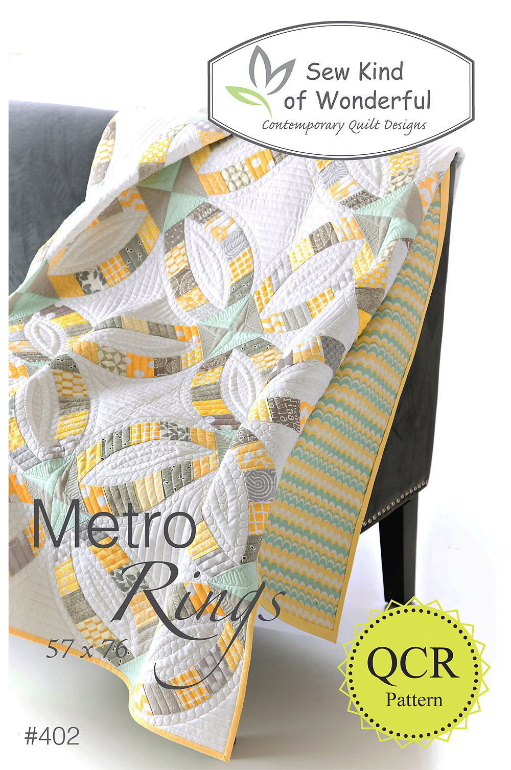 Metro Rings Quilt Pattern by Jenny Pedigo of Sew Kind of Wonderful