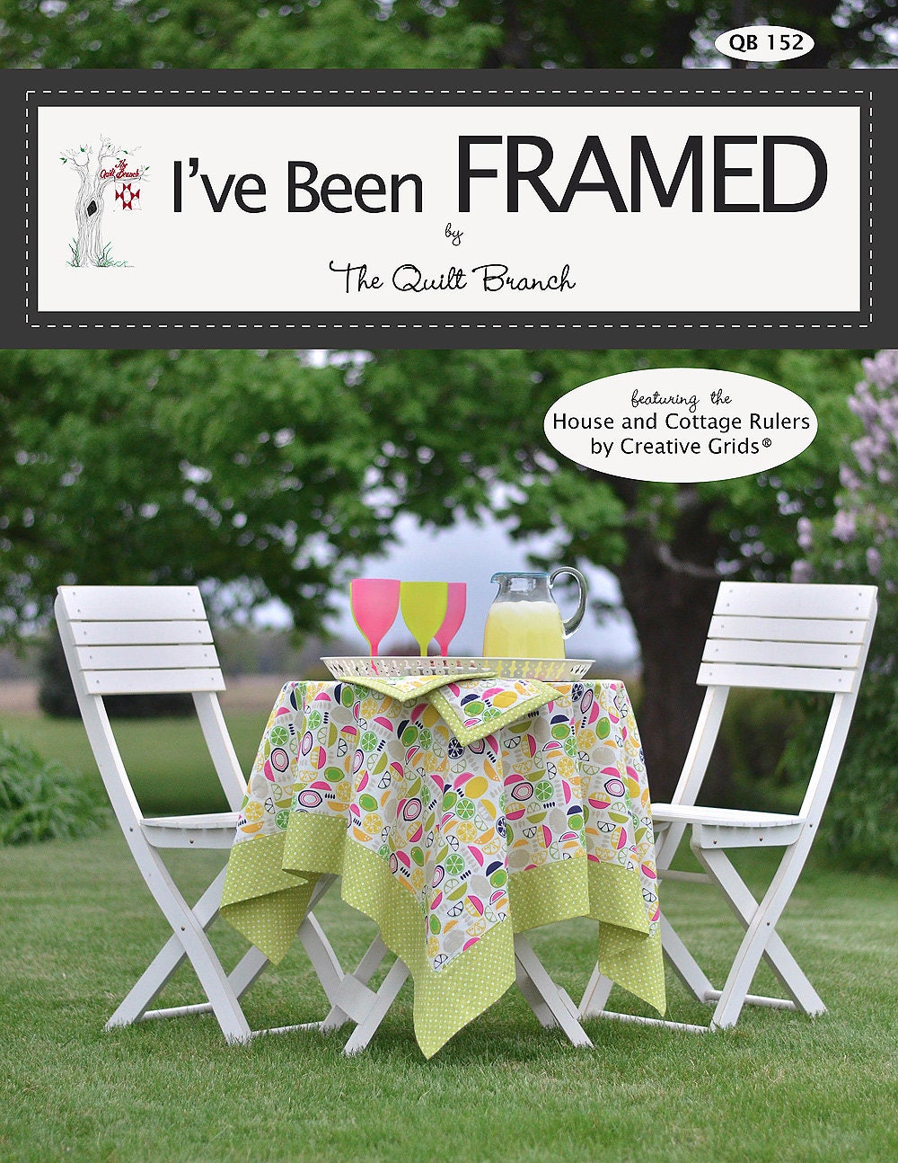 I've Been Framed Quilt Pattern Book by Susan Knapp of The Quilt Branch