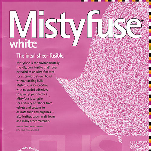 Mistyfuse White 20 Inch X 10 Yards