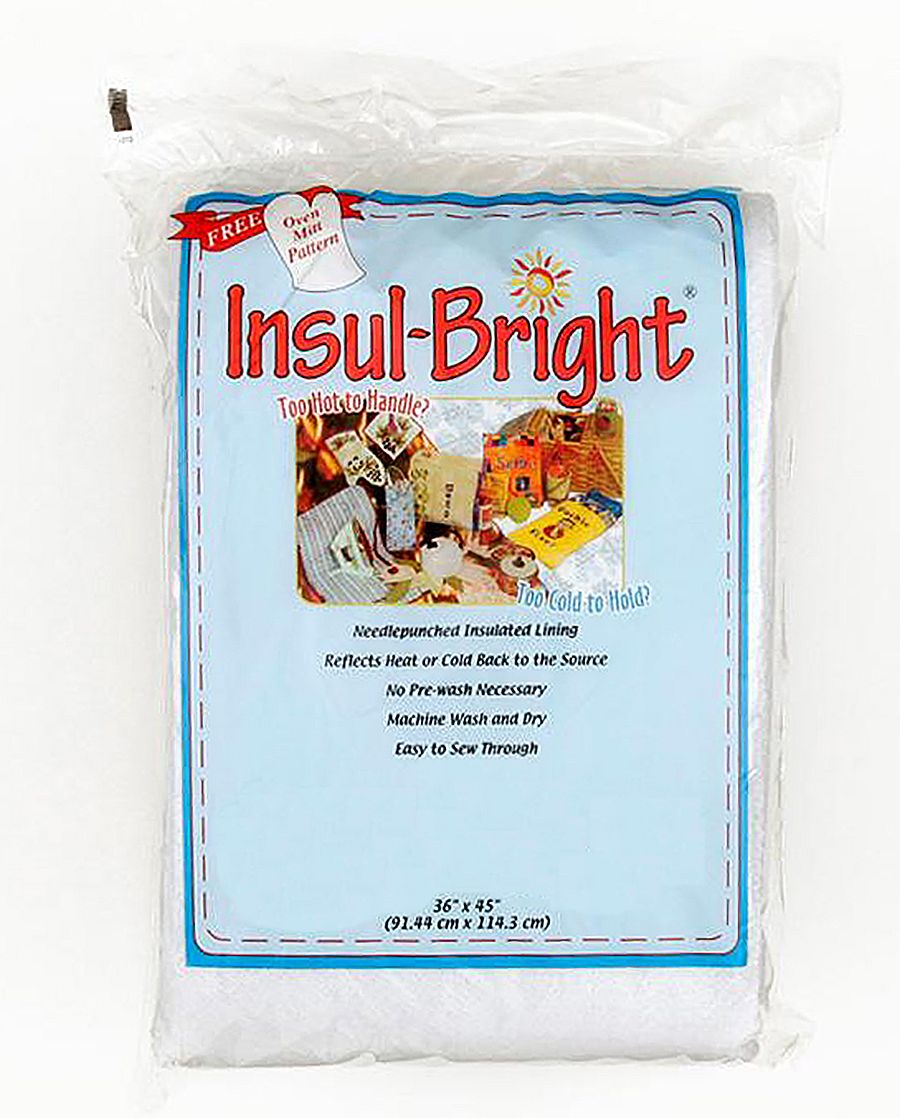 Insul-Bright Insulated Quilt Batting 36 Inch x 45 Inch by The Warm Company