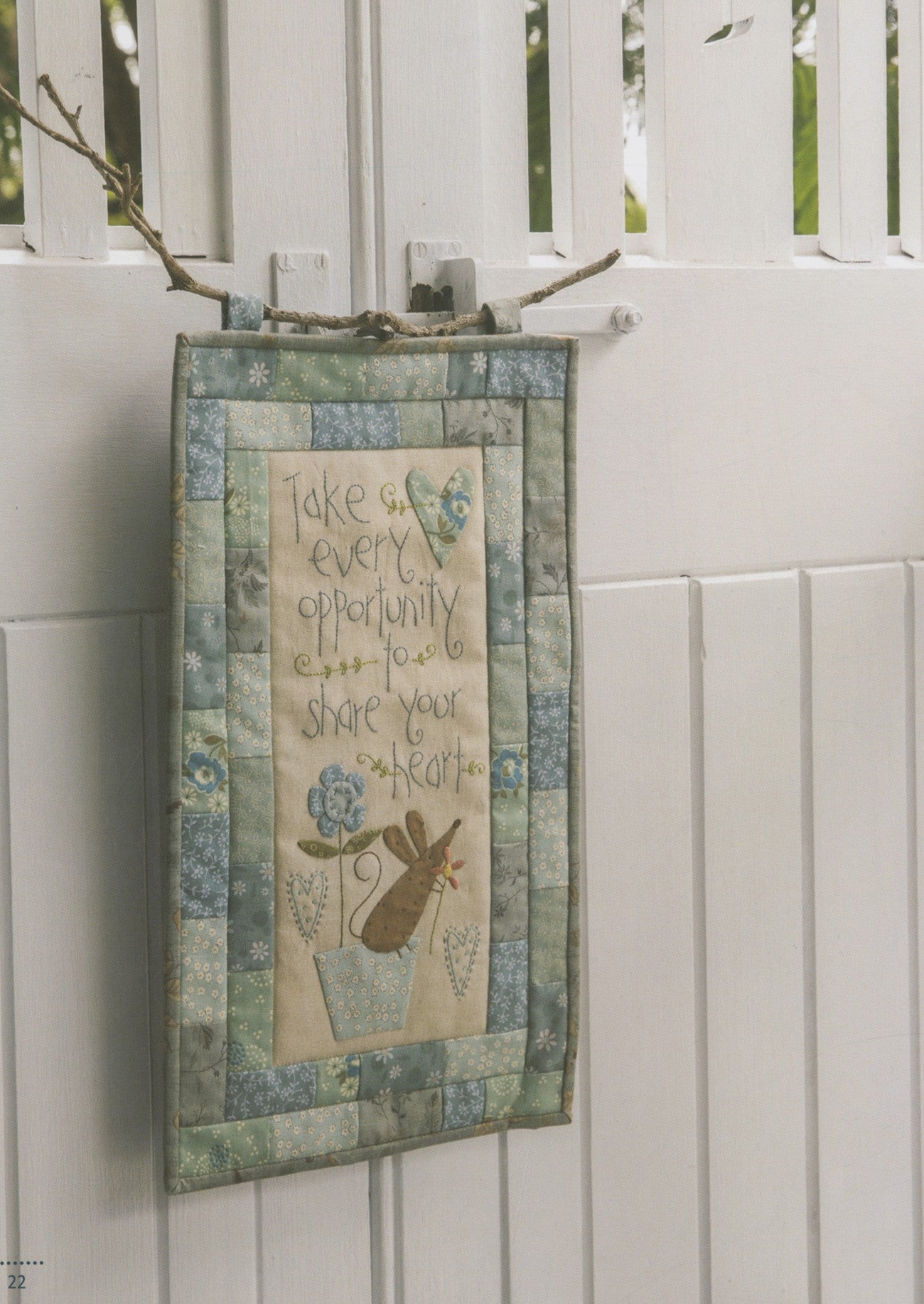 Make It Blue Quilt Pattern Book by Natalie Bird for The Birdhouse Patchwork Designs