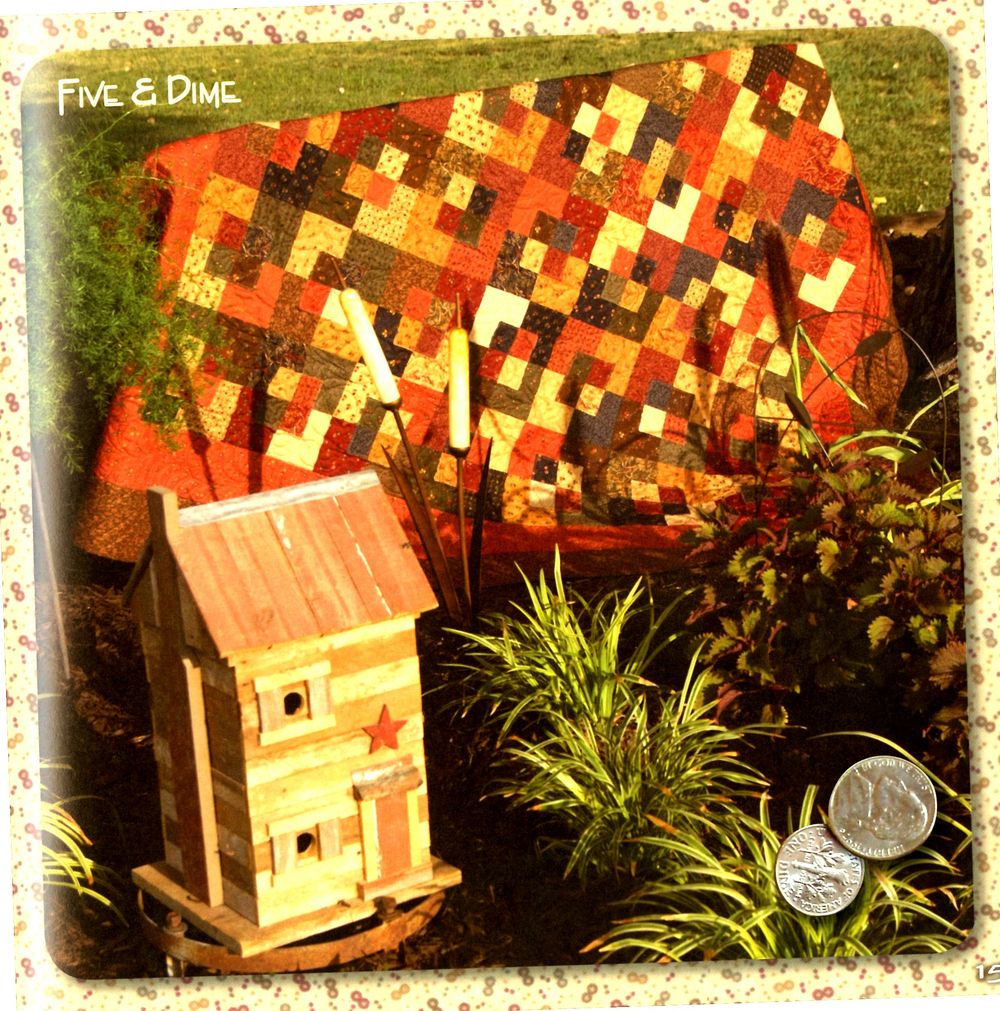 Loose Change Quilt Pattern Book by Lynne Hagmeier for Kansas Troubles Quilters