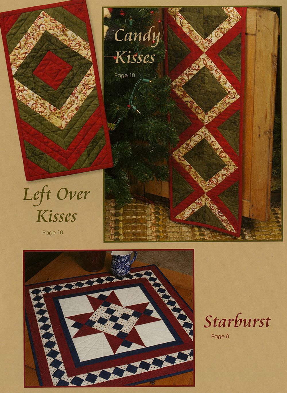Runnerlicious Quilt Pattern Book by Kathryn Squibb of Gathering Friends