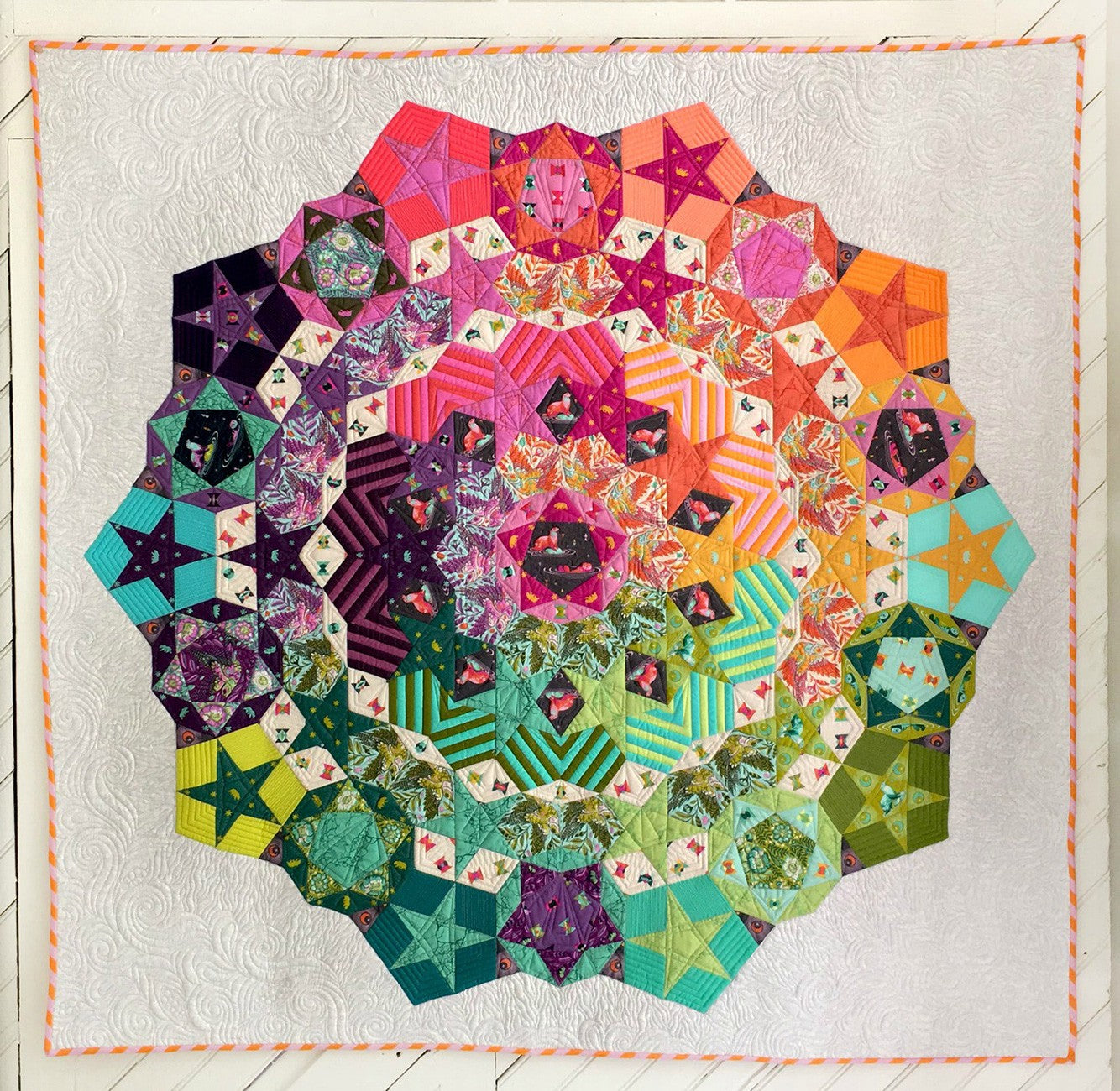 Tula Nova Quilt Pattern and Paper Piece Pack Complete Set by Tula Pink