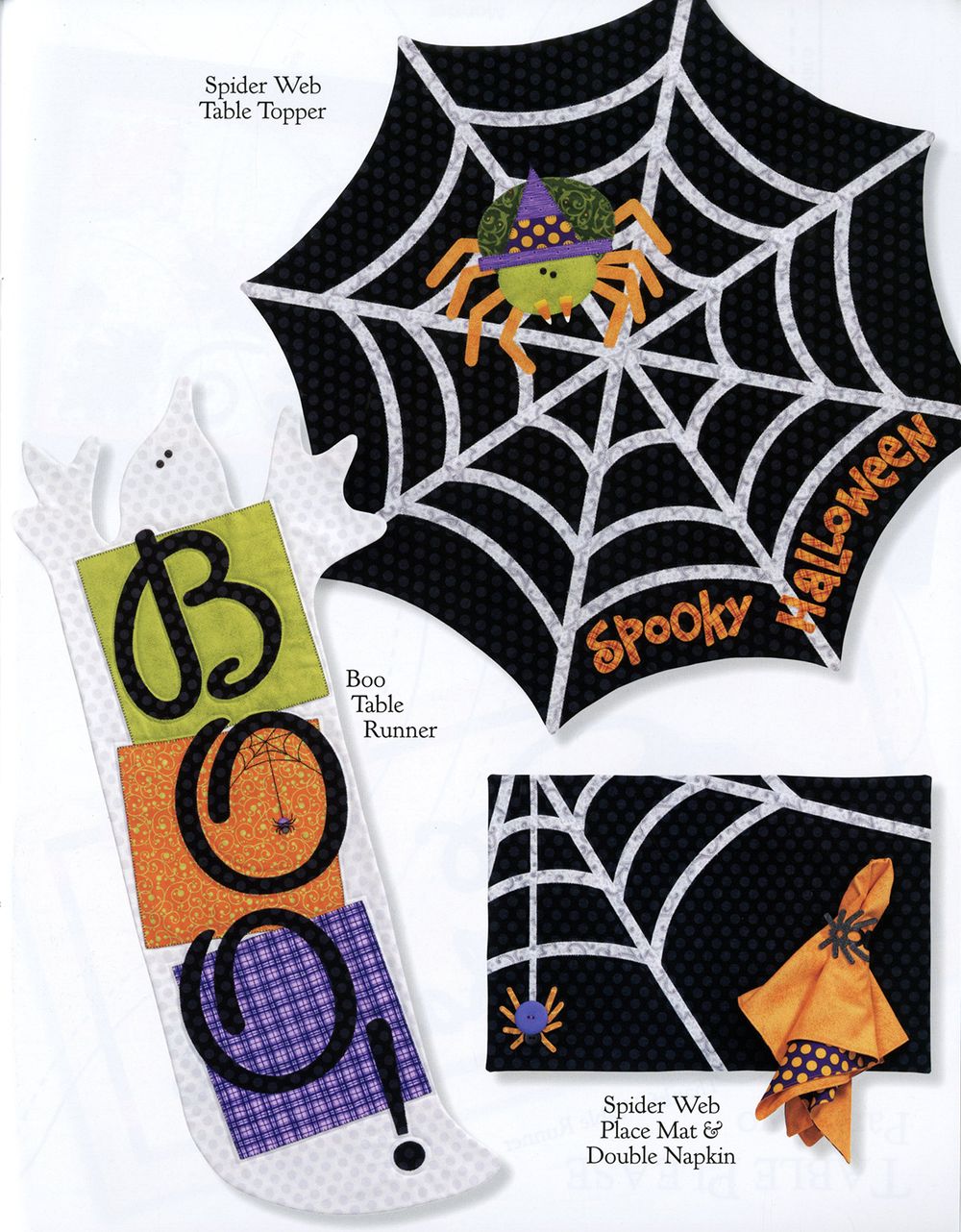 Table Please Part Two Quilt Pattern Book by Nancy Halvorsen of Art to Heart