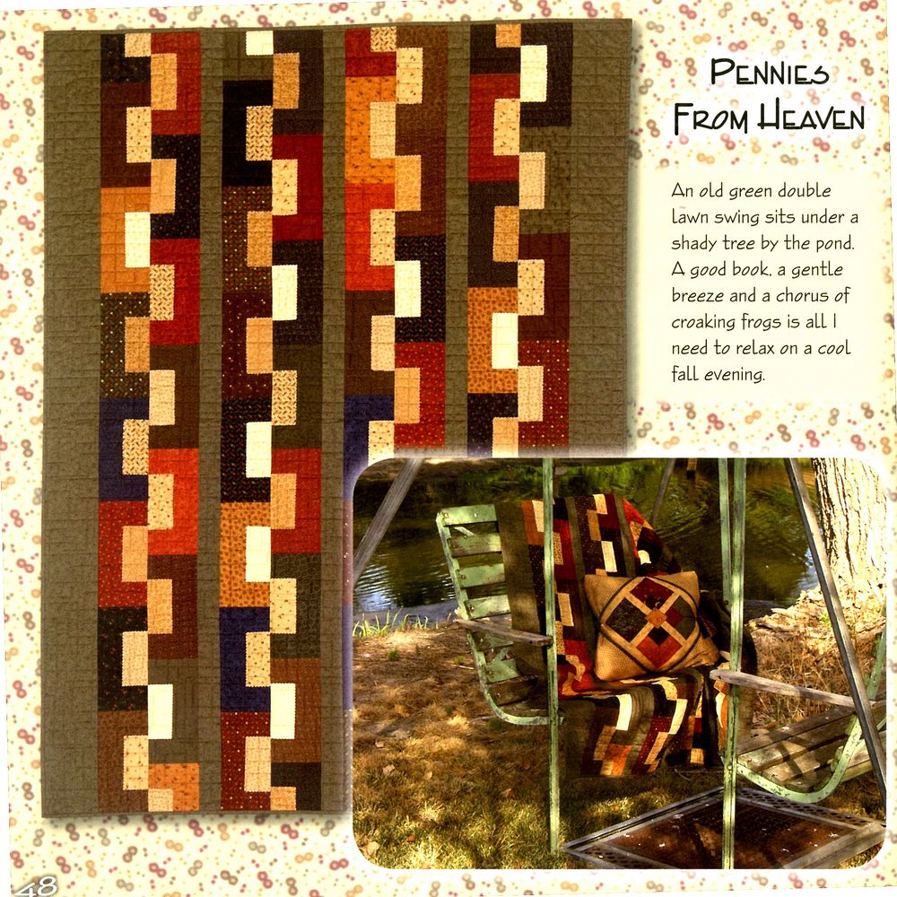 Loose Change Quilt Pattern Book by Lynne Hagmeier for Kansas Troubles Quilters