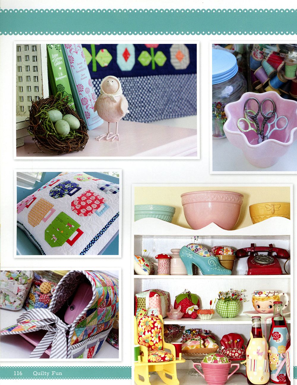 Quilty Fun Quilt Pattern Book by Lori Holt for It's Sew Emma