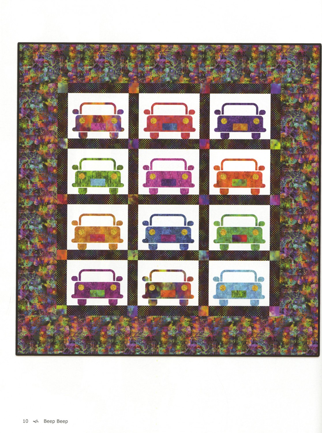 Urban Jungle Quilts Pattern Book by Jason Yenter for In The Beginning Fabrics