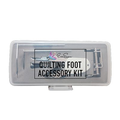 Eversewn Low Shank Sewing Machine Feet 6-Piece Quilting Foot Accessories Kit in Case