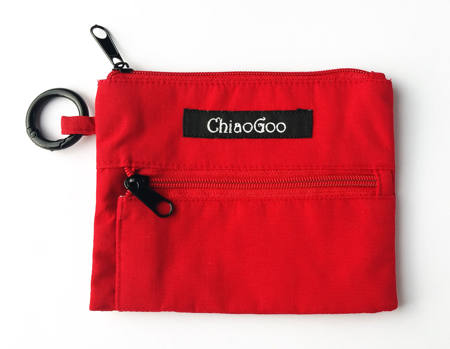 ChiaoGoo Red Nylon Shorties Accessory Pouch