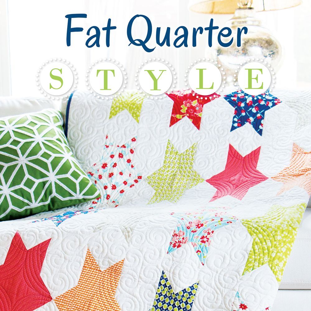 Fat Quarter Style Quilt Pattern Book by Kimberly Jolly for It's Sew Emma