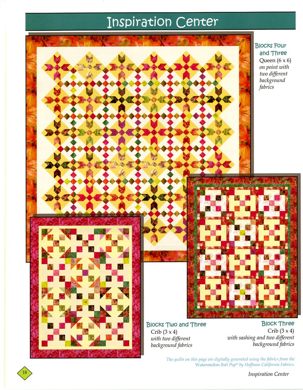 Strip Six Quilt Pattern Book by Daniela Stout of Cozy Quilt Designs