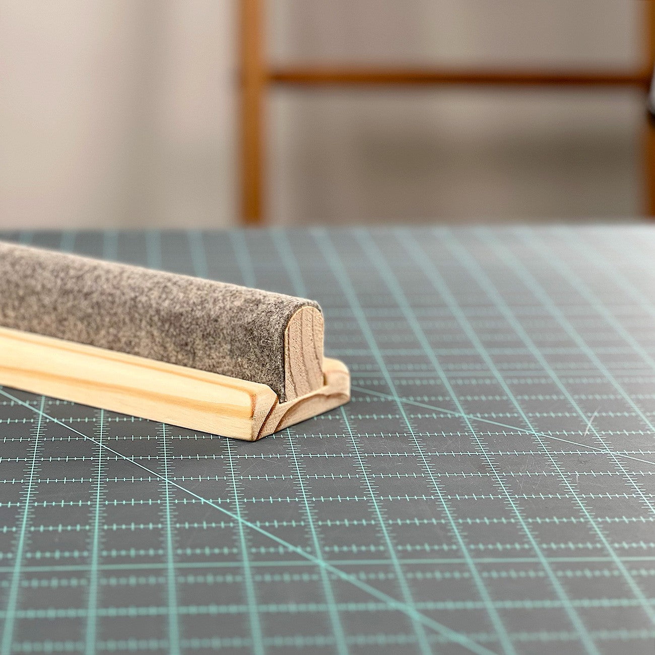 Wool Pressing Bar with Clapper 12-inch x 3-inch by The Gypsy Quilter