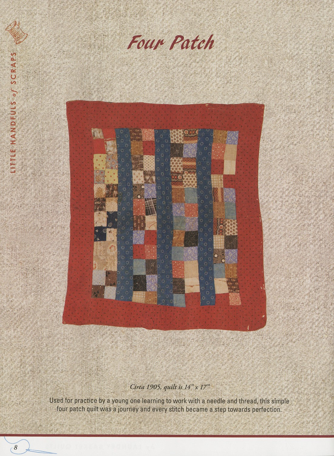 Little Handfuls Of Scraps Quilt Book by Edyta Sitar of Laundry Basket Quilts - Dings & Dents