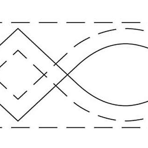 Quilt Pattern On A Roll Borders Made Easy Pattern 112 - 5 Inch By 26 Feet