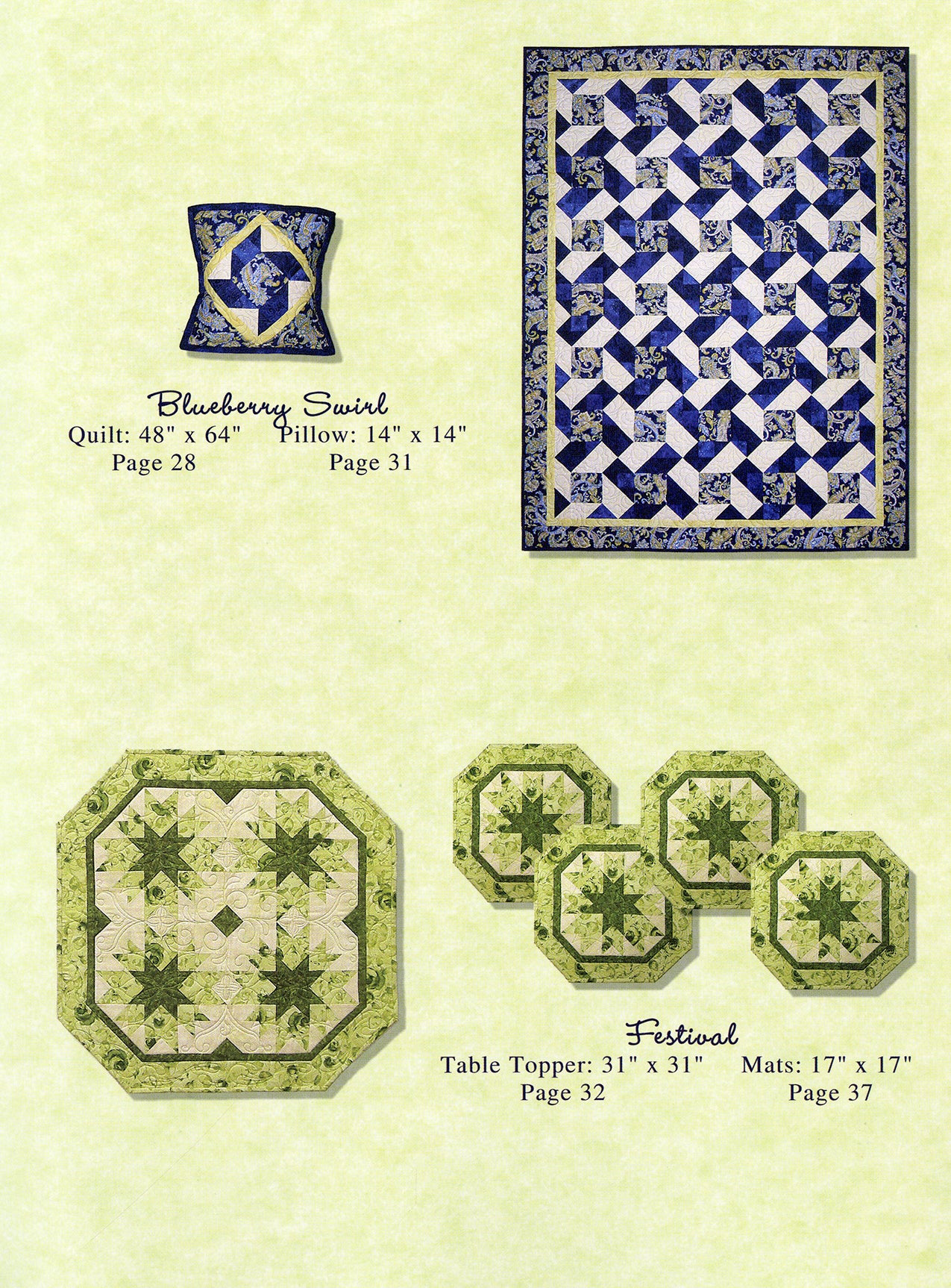 Cottage Creations Quilt Pattern Book by Susan Knapp of The Quilt Branch