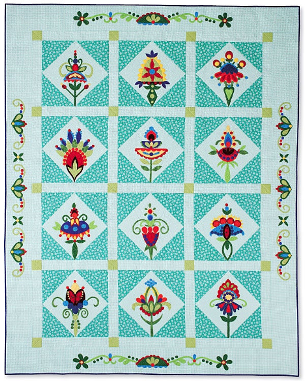 Pretty Petals Quilt Pattern Book by Sheri Howard for Kansas City Star Quilts