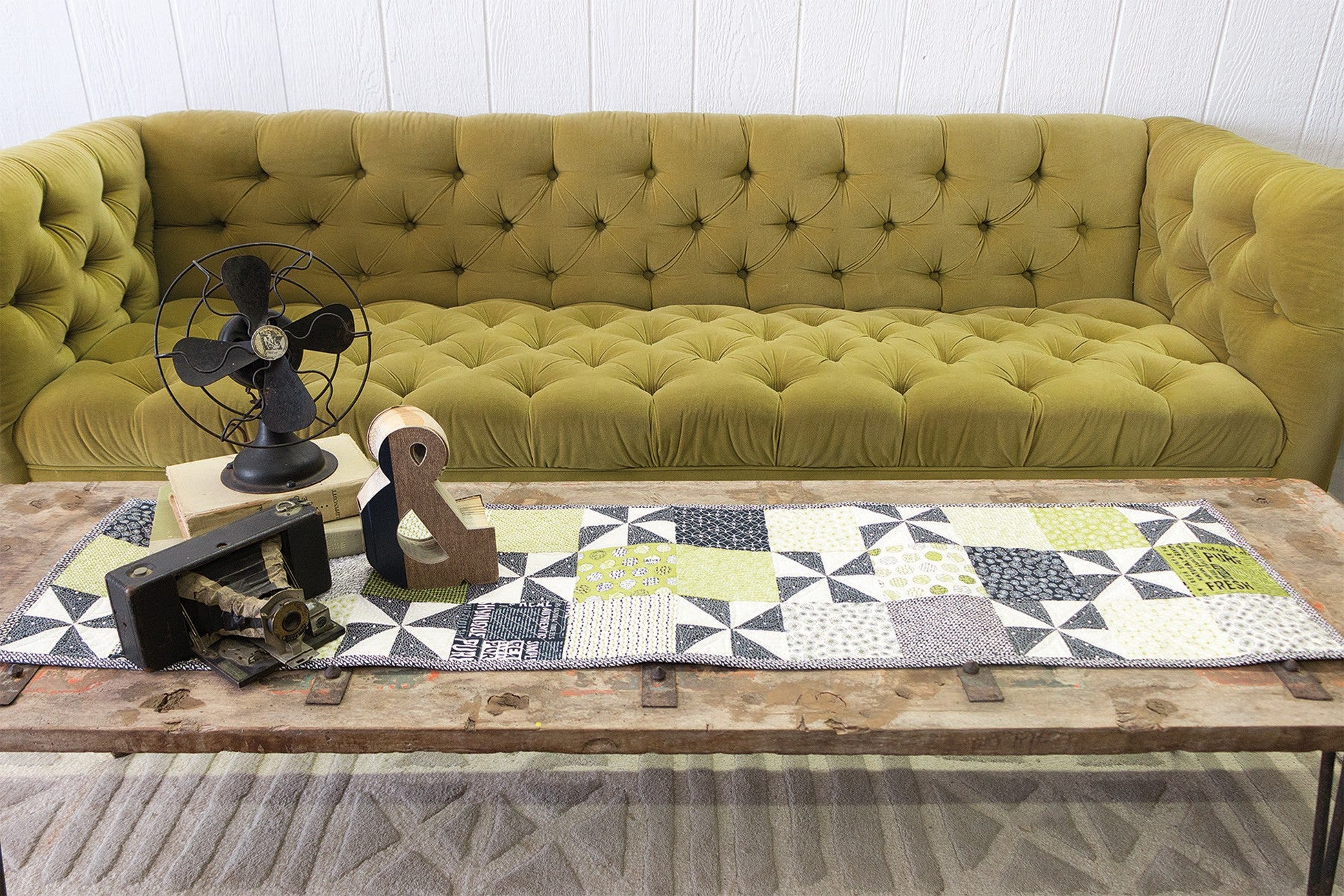 Tablerunner Bliss Quilt Pattern Book by Sherri Falls For It's Sew Emma