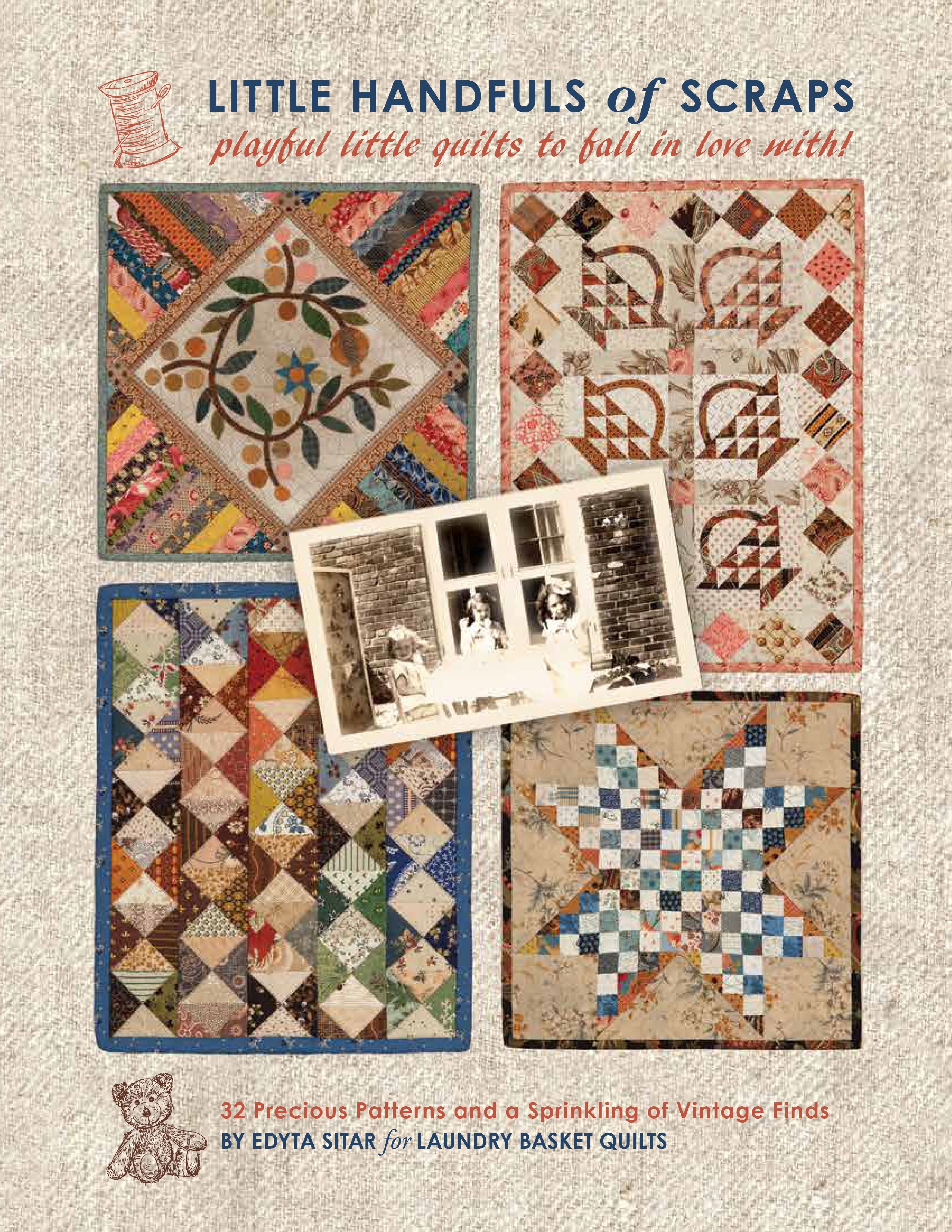 Little Handfuls Of Scraps Quilt Book by Edyta Sitar of Laundry Basket Quilts - Dings & Dents