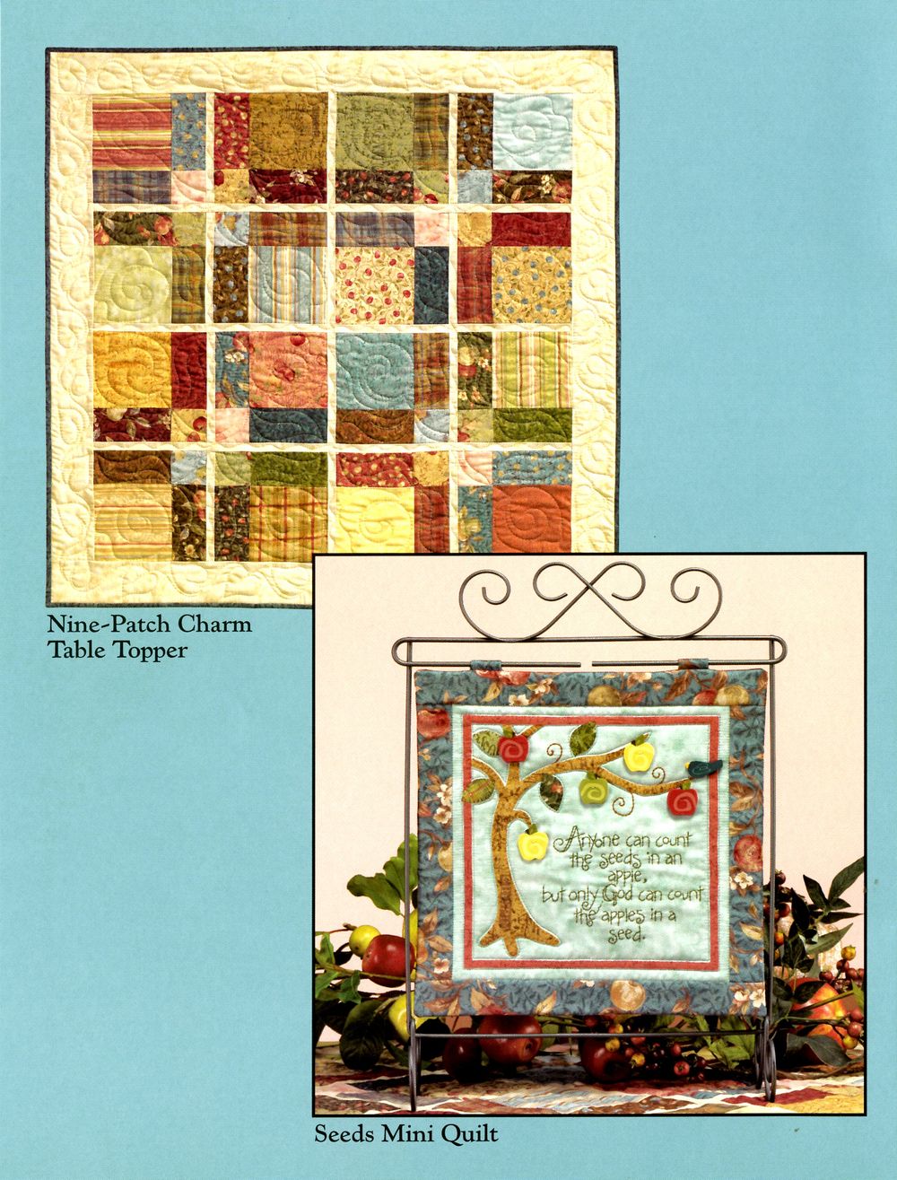 Cider Mill Road Quilt Pattern Book by Nancy Halvorsen of Art to Heart