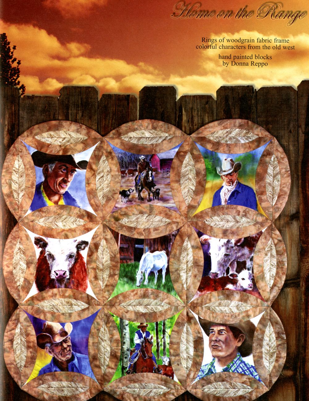 Rings that Bind Quilt Book and Tool by Cheryl Phillips of Phillips Fiber Art