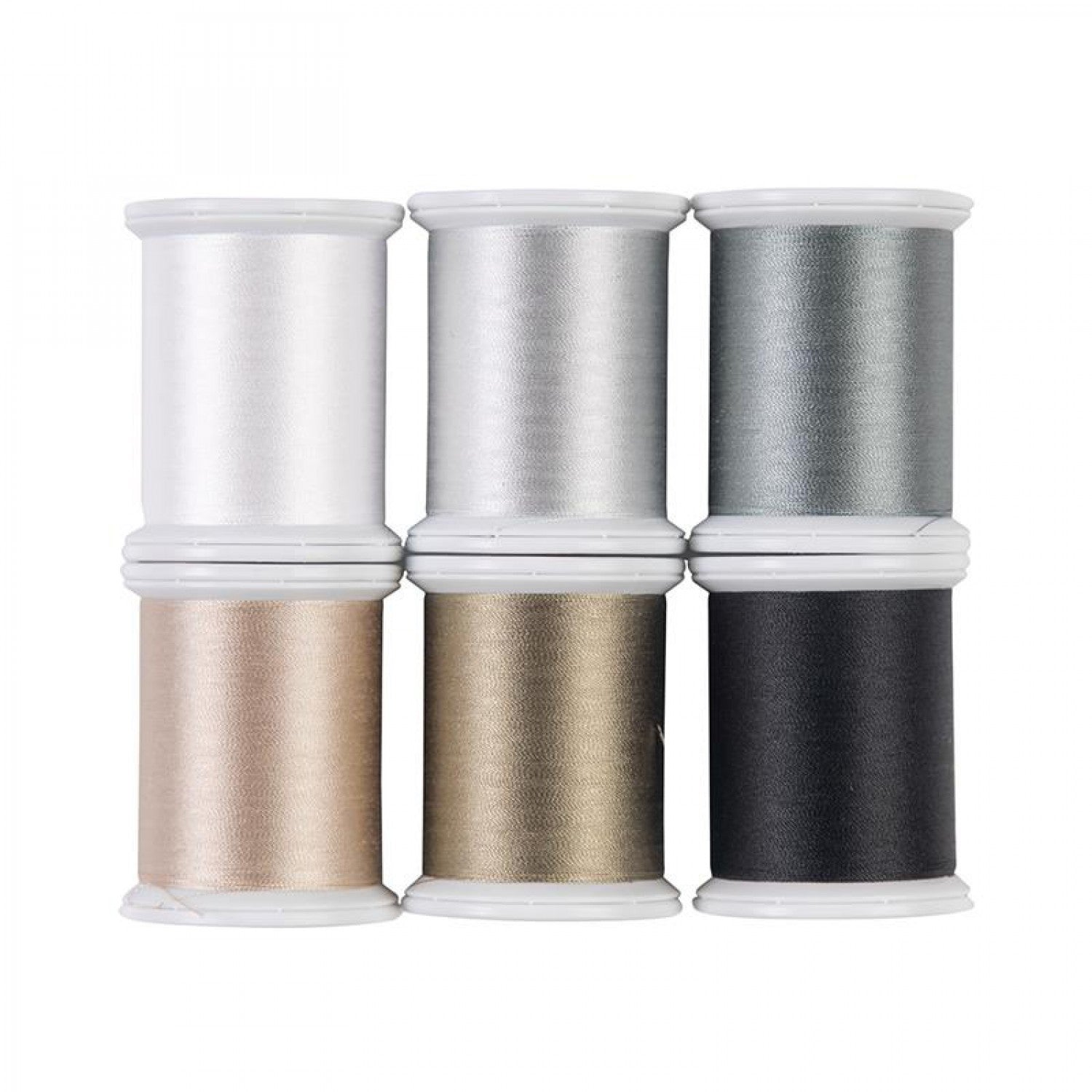 Kimono Silk 6-Spool Thread Set Neutrals Collection by Superior Threads