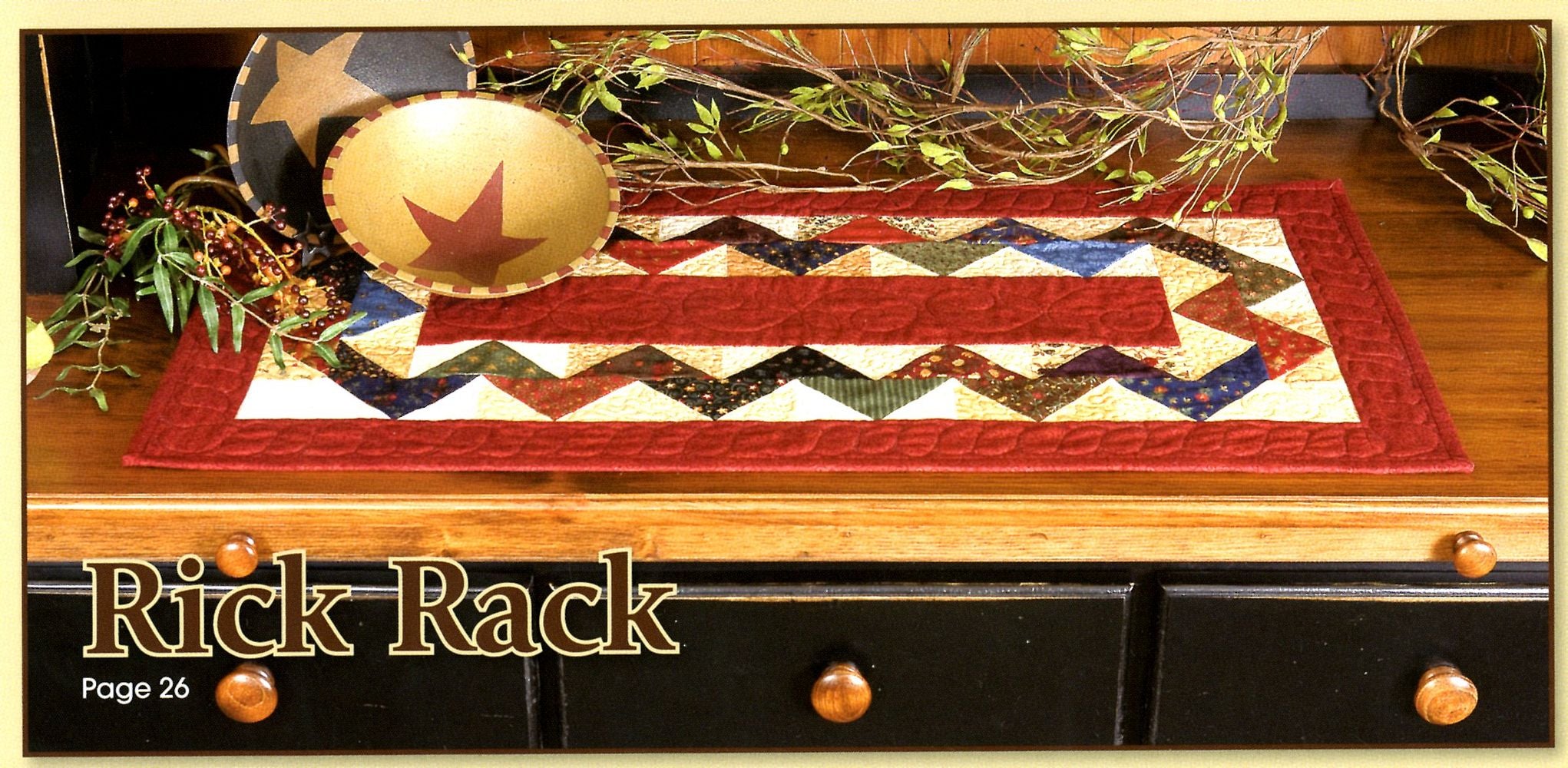 Runners, Etc. Quilt Pattern Book by Kathryn Squibb of Gathering Friends