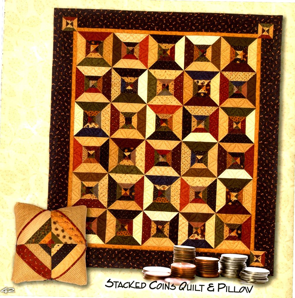 Loose Change Quilt Pattern Book by Lynne Hagmeier for Kansas Troubles Quilters