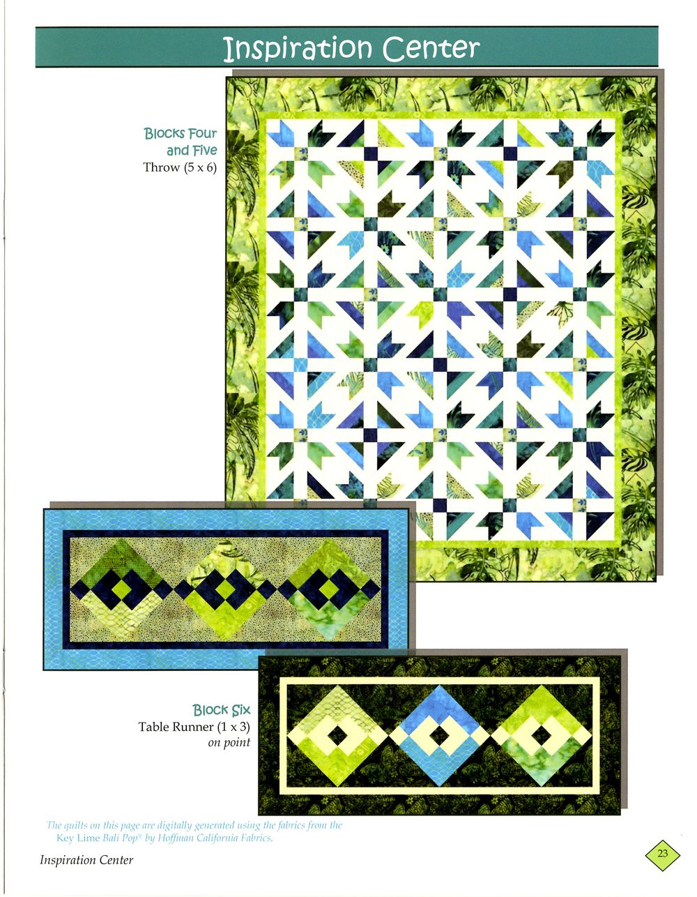 Strip Six Quilt Pattern Book by Daniela Stout of Cozy Quilt Designs