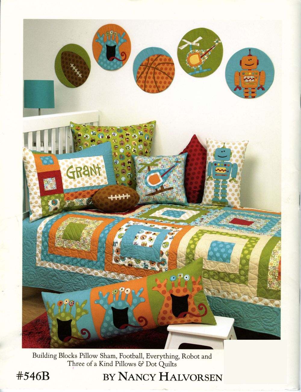 Curiosities And Mischief Quilt Pattern Book by Nancy Halvorsen of Art to Heart