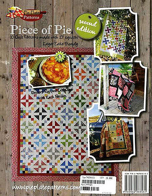Piece of Pie Second Edition Quilt Pattern Book by Brenda Bailey and Bonnie Folkner of Pie Plate Patterns - Dings & Dents