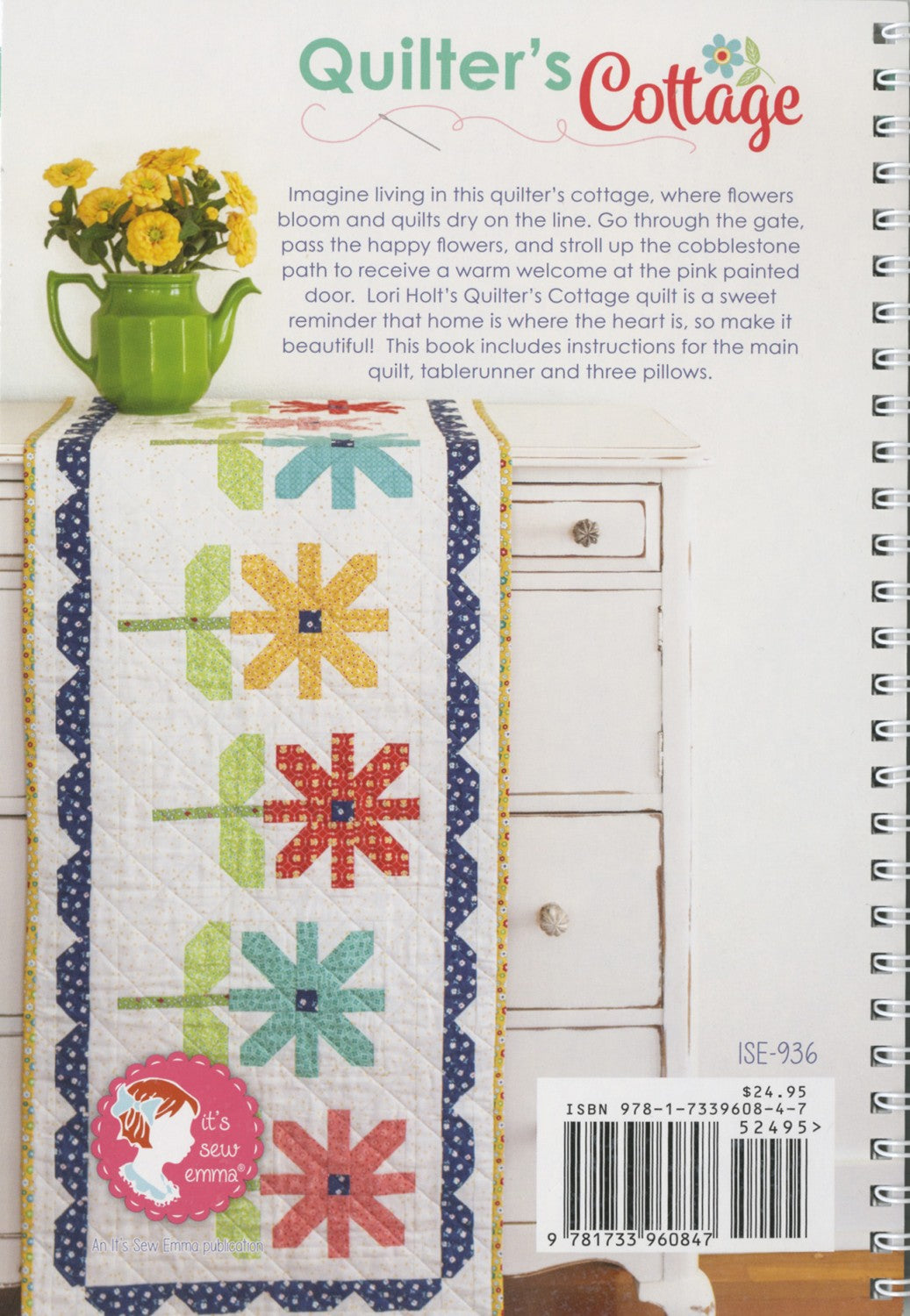 Quilter's Cottage Quilt Pattern Book by Lori Holt for It's Sew Emma