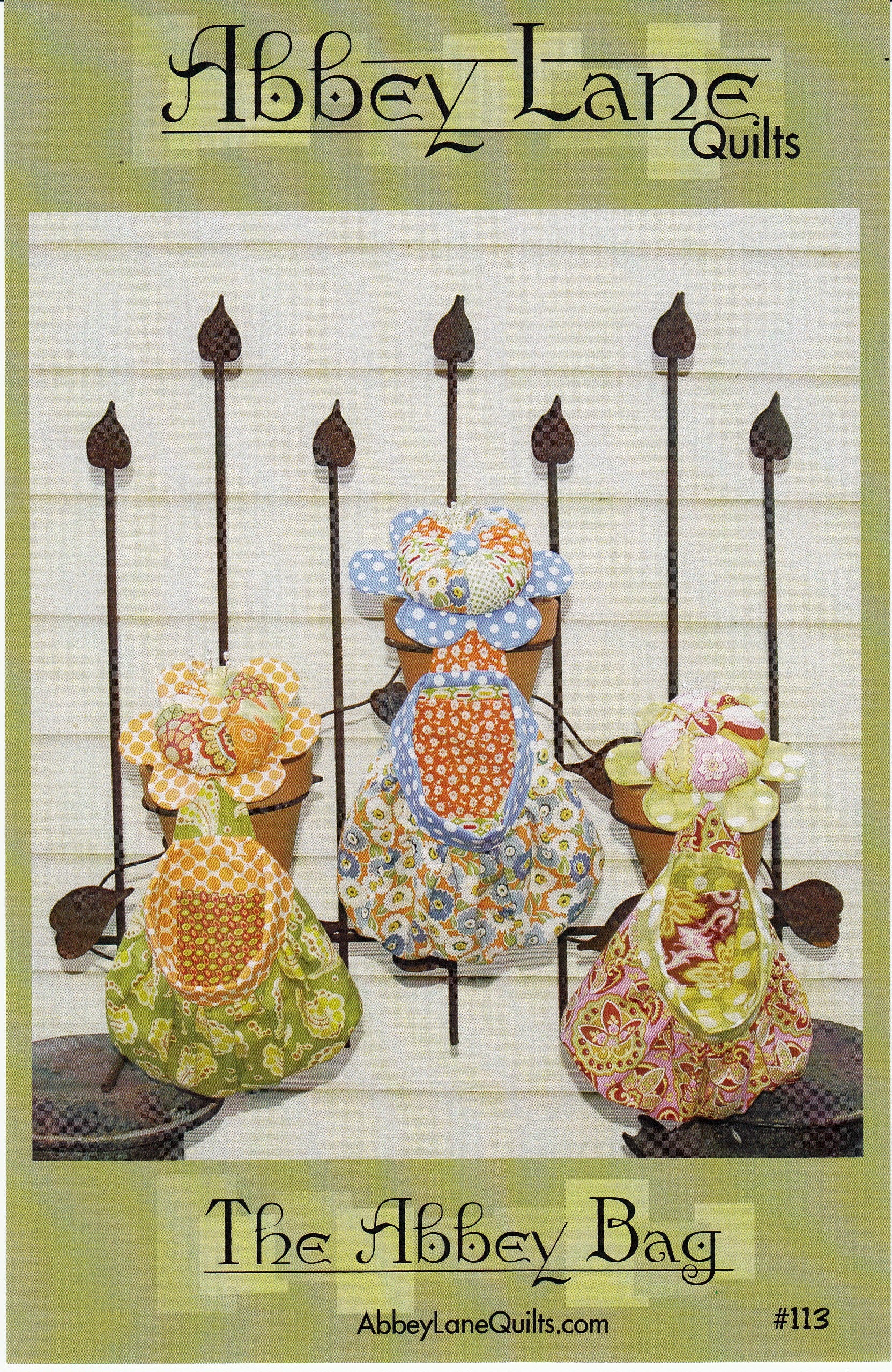 The Abbey Bag Sewing Pattern by Marcea Owen and Janice Liljenquist for Abbey Lane Quilts
